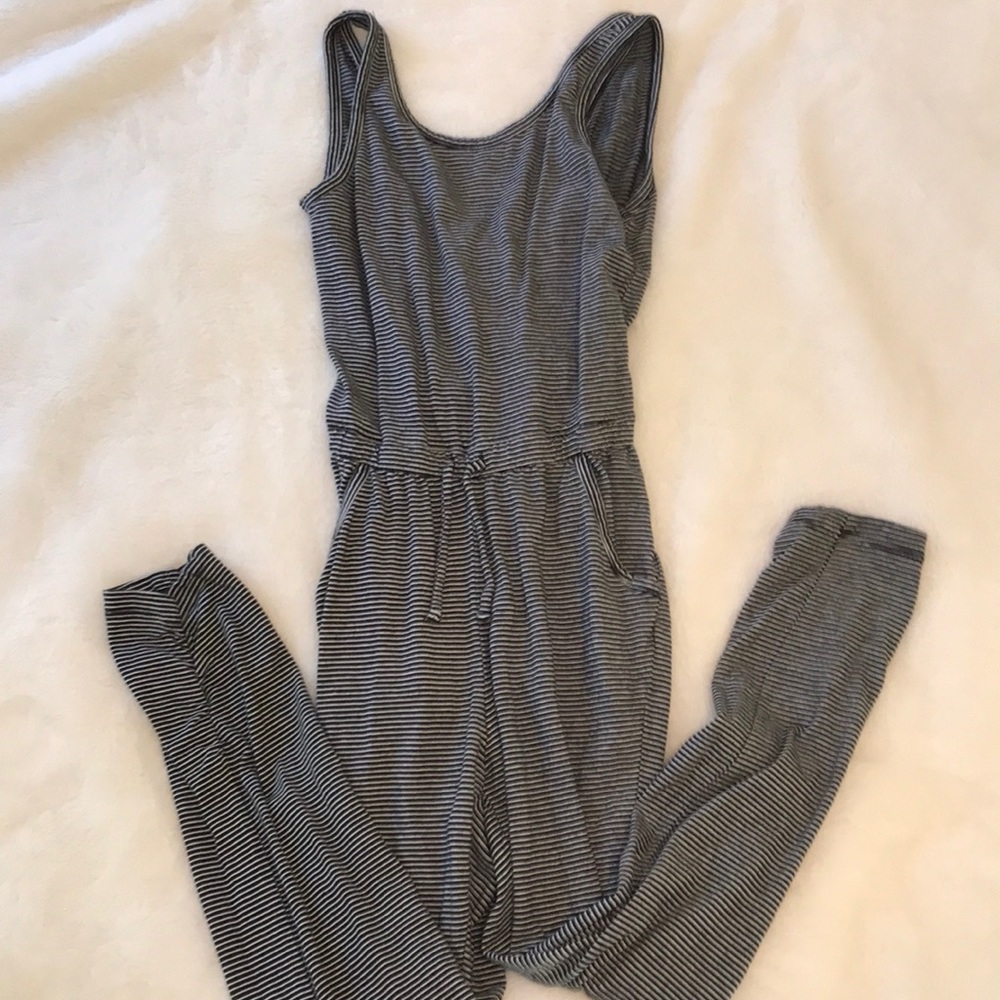 Girls Black and white romper